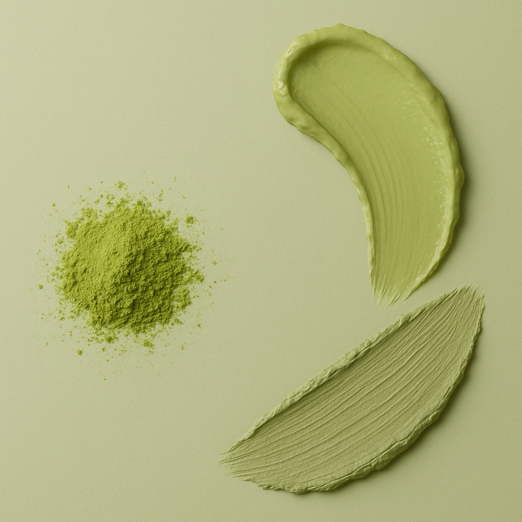 Bentonite Clay with Matcha Face Mask